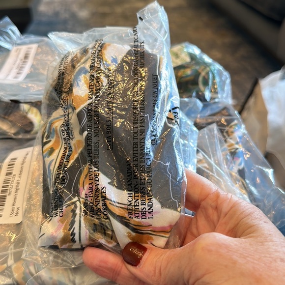 L*Space Women Sandy Reversible Bikini Bottom Nightfall Palm Navy Print NWT S M L - Picture 4 of 4